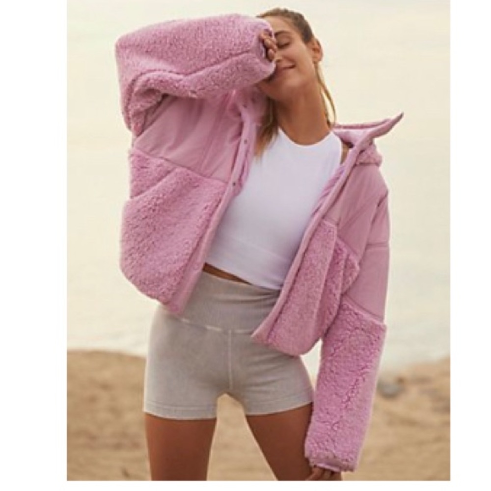 Free People Adventure Awaits Euphoric Lilac Jacket